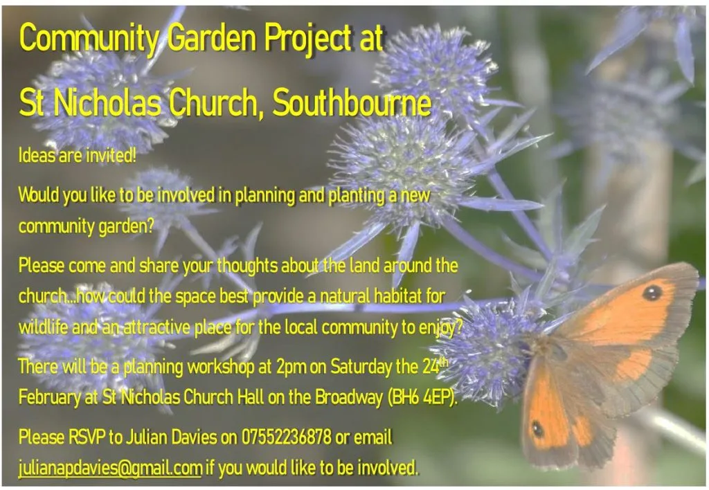 Community Garden Project flyer